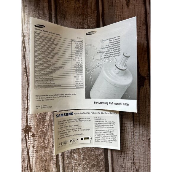 Samsung Water Filter HAFEX/EXP For Ice & Water Refrigerator - Picture 5 of 9